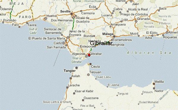 минимальная ширина Гибралтарского пролива