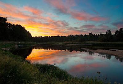 Mologa river Tver region