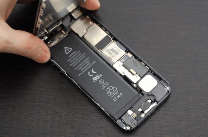 замена аккумулятора на iPhone 5