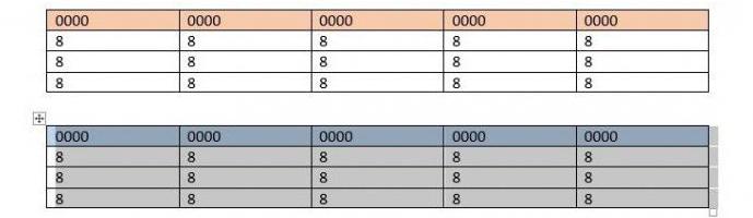 как объединить две таблицы в ворде