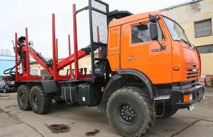 timber truck kamaz