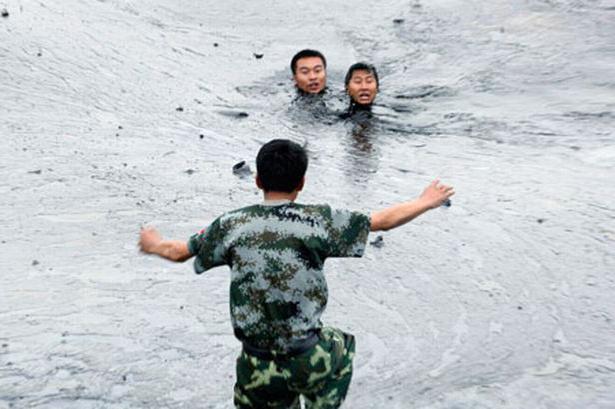 in China it is forbidden to save a drowning person