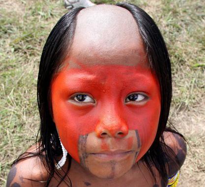 дикие племена амазонки и африки