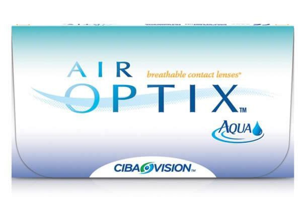 контактные линзы air optix aqua 3 линзы