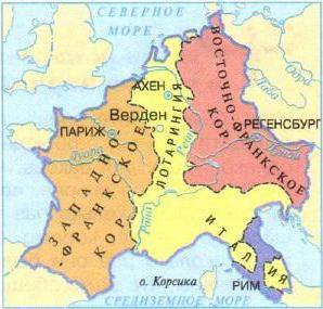 date of the collapse of the empire of charles the great