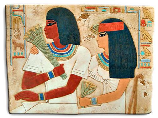 На чем рисовали в древнем египте