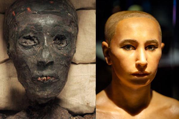 Внешность Тутанхамона.: фараон не был красавцем.