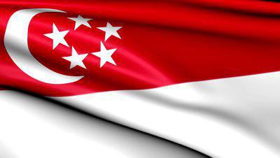 флаг сингапура