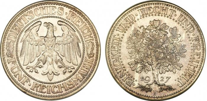 монеты германии юбилейные