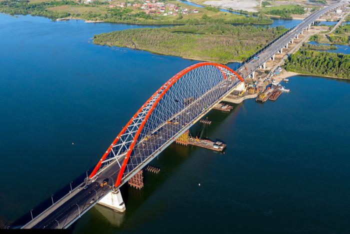 бугринский мост новосибирск 