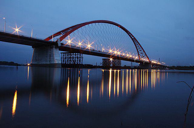 бугринский мост новосибирск открытие 