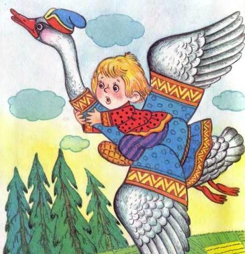 Иллюстрации к сказке гуси лебеди картинки для детей