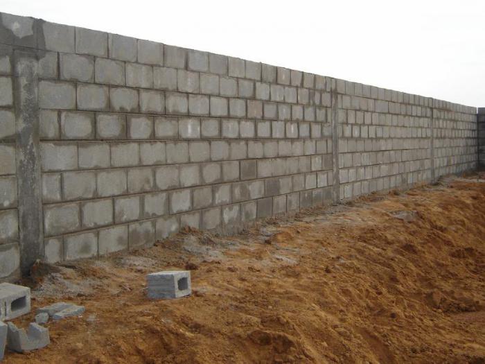 бетонные блоки стеновые