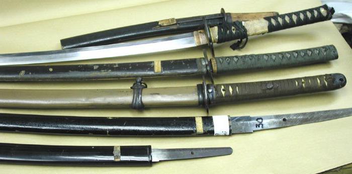 самурайский меч катана