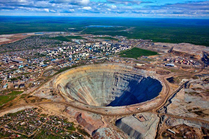 Алмазный рудник Мир, Якутия