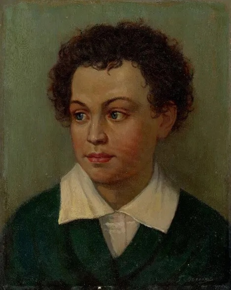 Портрет маленького Пушкина
