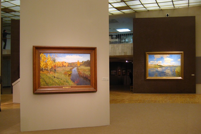 Картина "Золотая осень" в Третьяковской галерее