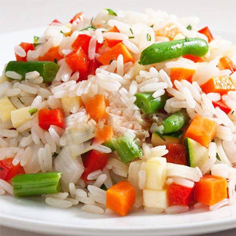 Рис с овощами - классический рецепт