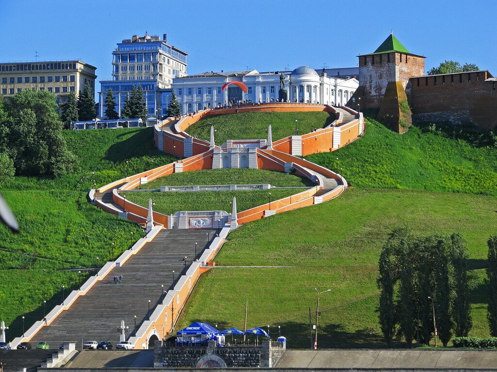 Чкаловская лестница, Нижний Новгород