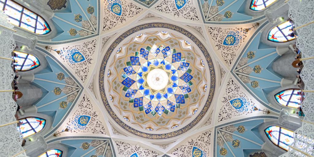 Потолок в мечети Кул Шариф