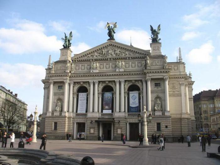 львовский оперный театр репертуар