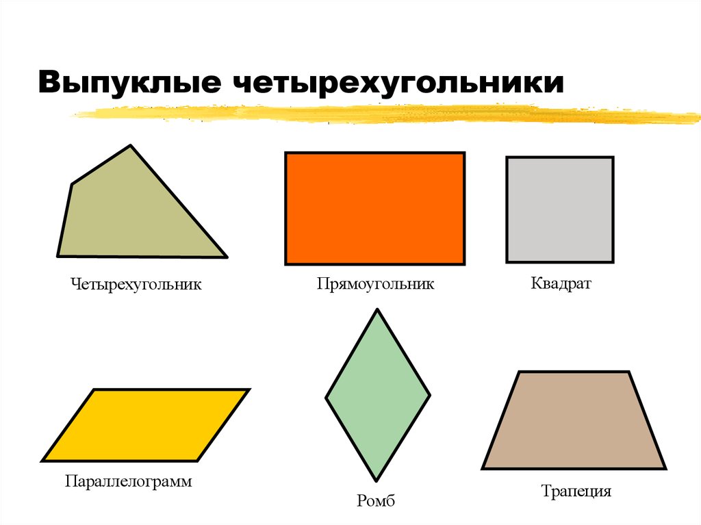 Четырехугольник картинка для детей