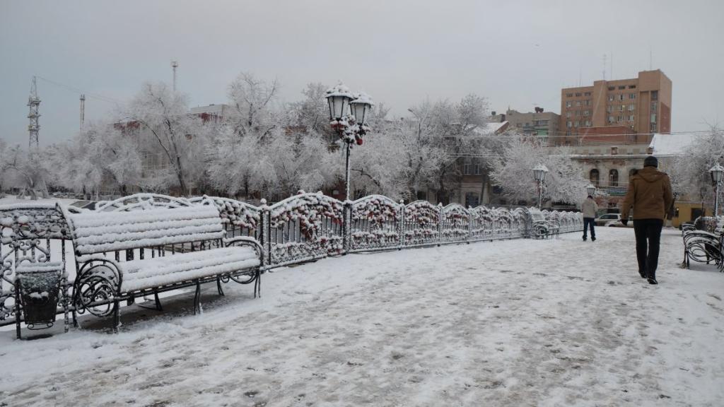 погода в Астрахани зимой 1