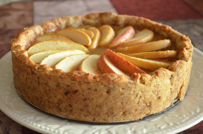 французский яблочный пирог