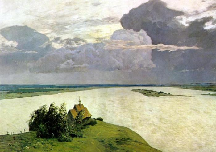 Isaac Levitan over Eternal Peace