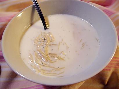 как сварить молочный суп