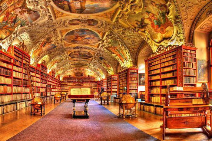 Library of the Strahov Monastery in Prague