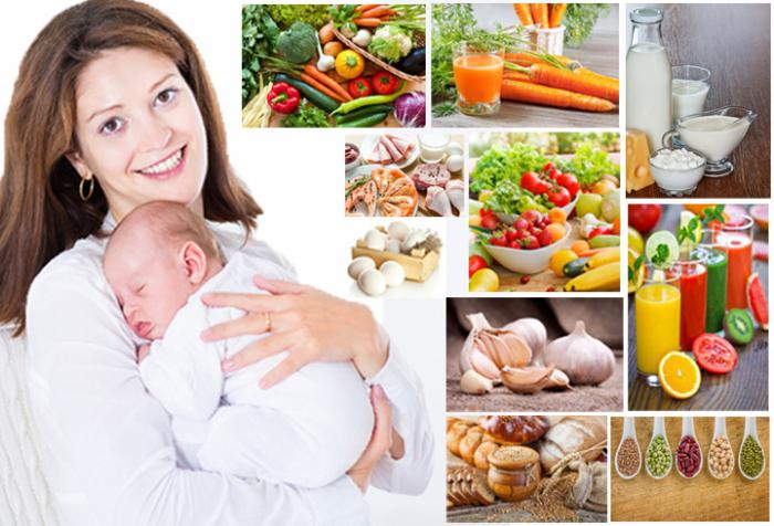 breastfeeding vegetables