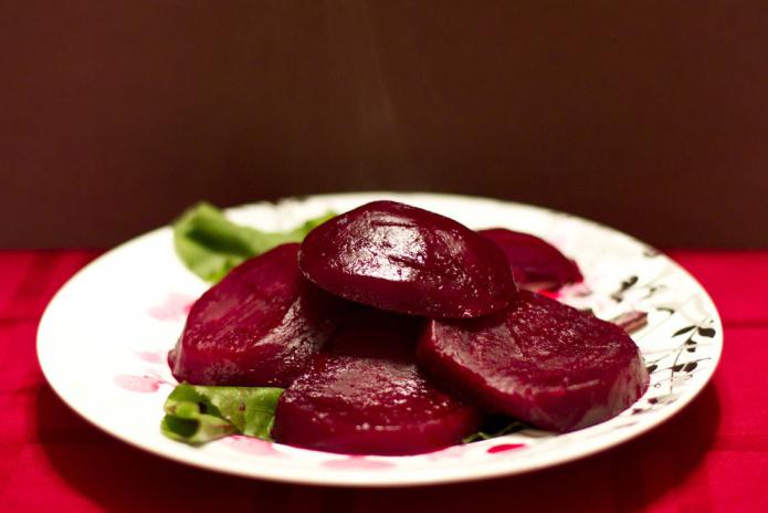 boiled beets while breastfeeding