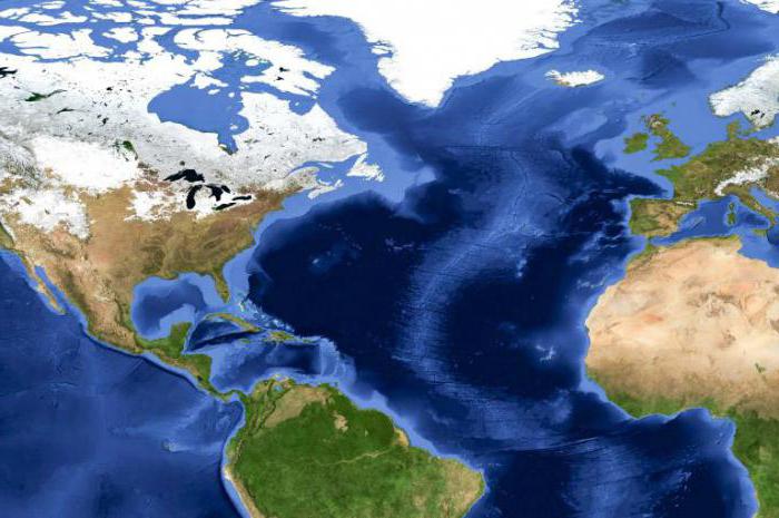 Подробная карта дна мирового океана