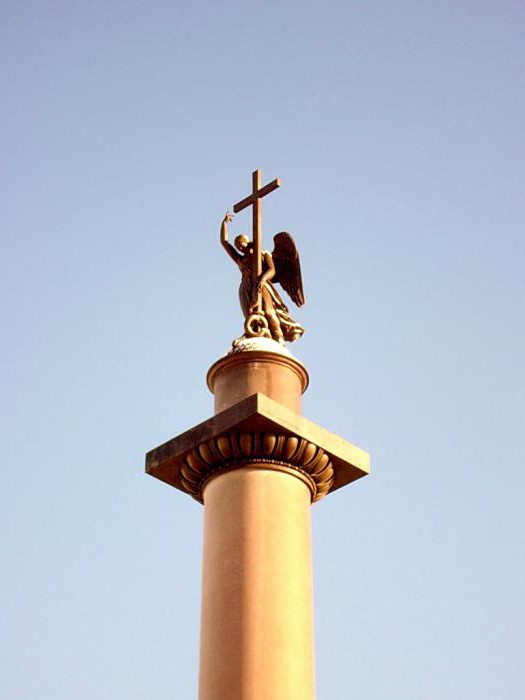 александровская колонна в санкт-петербурге интересные факты