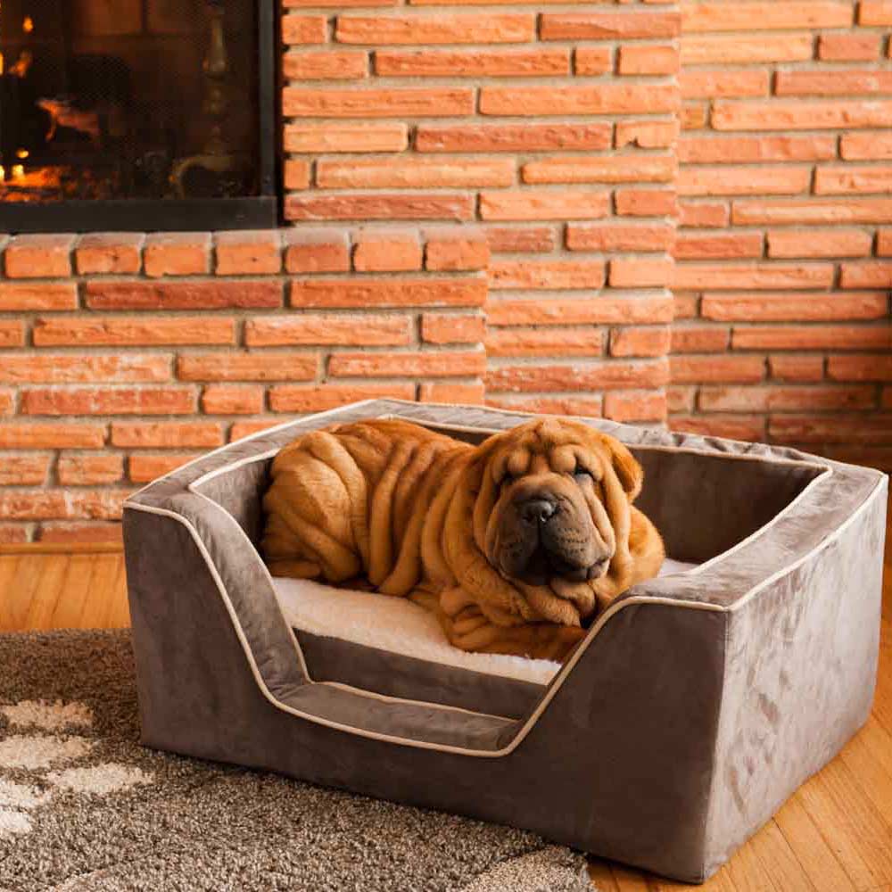 Лежак для собаки в виде дивана