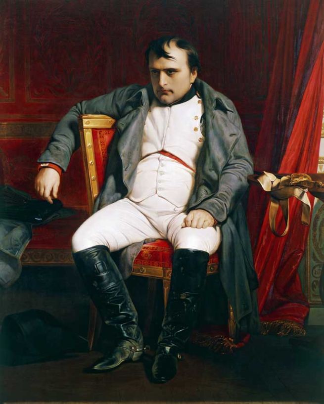 Наполеон после отречения