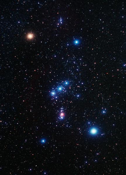 наиболее заметные звезды и небесные объекты в созвездии Орион