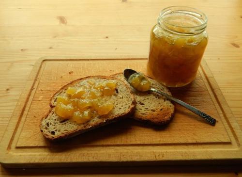 squash jam with oranges and lemons