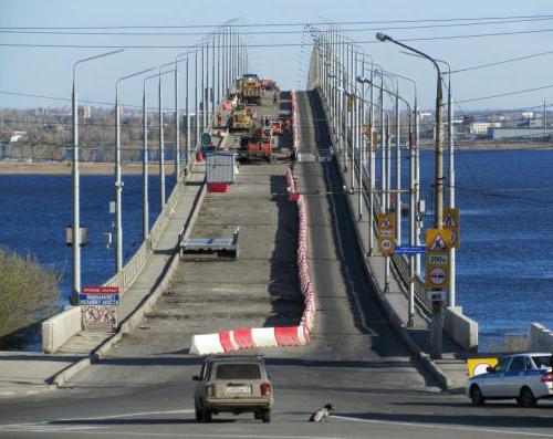длина саратовского моста