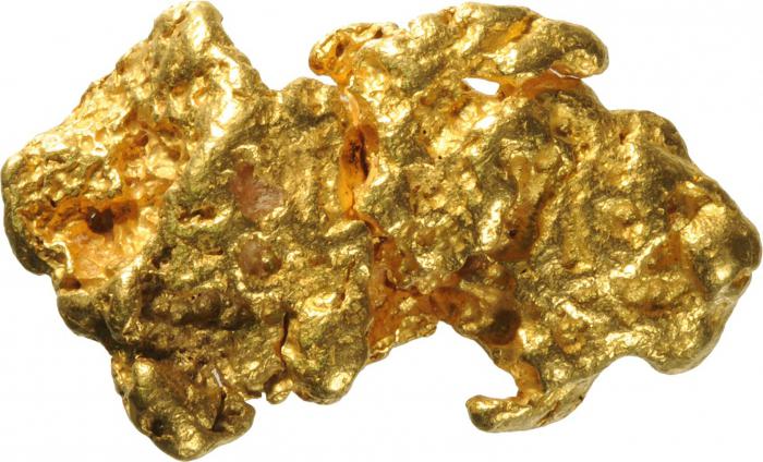 полезные ископаемые золото