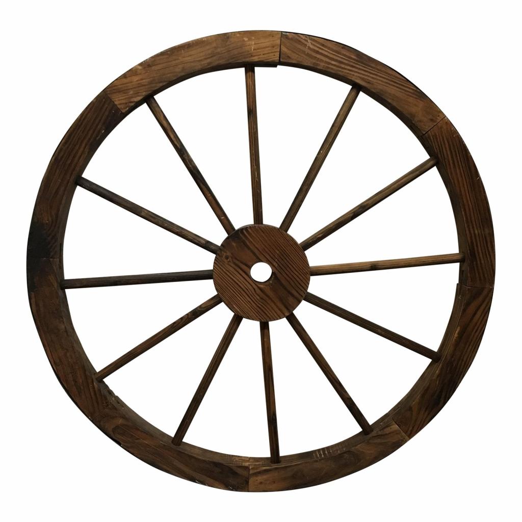 деревянное колесо