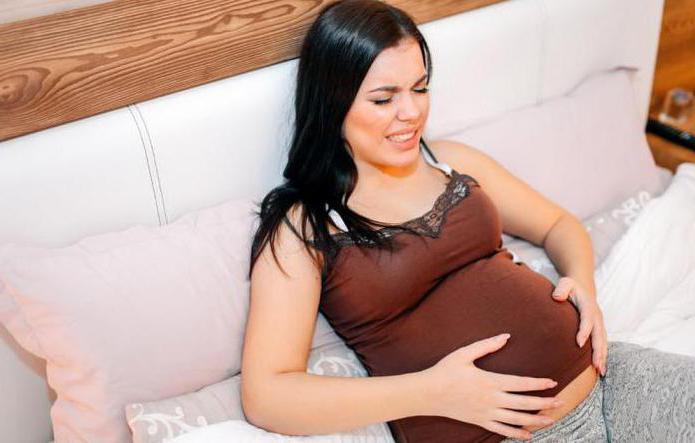 36 неделя беременности: тянет низ живота и болит