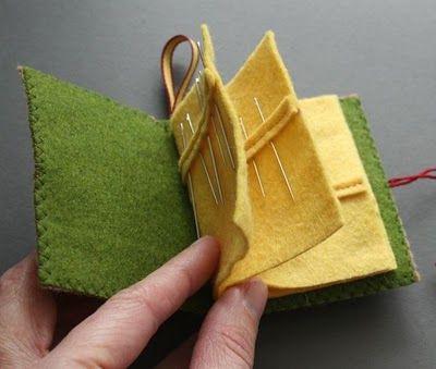 needle beds made of felt