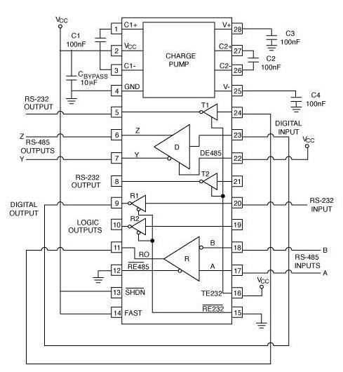 rs 485 usb interface converter