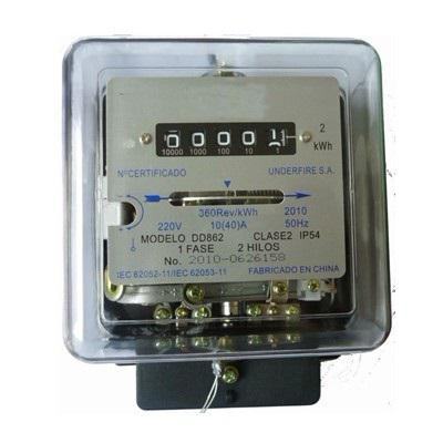 wiring diagram for a single-phase mercury meter