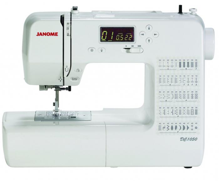 sewing machine setting