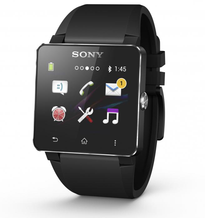 умные часы Sony SmartWatch 2 