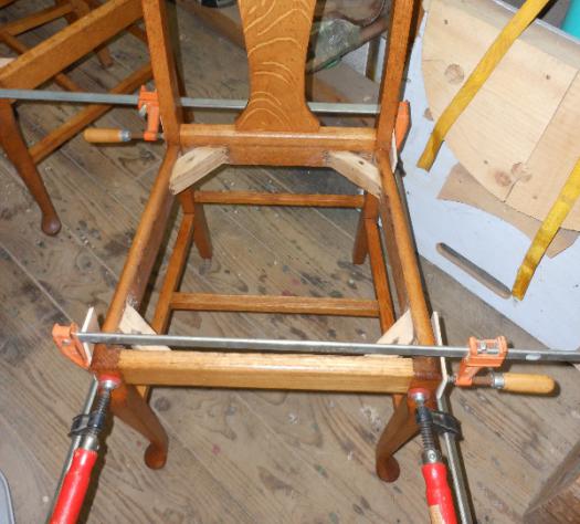 как отремонтировать стул