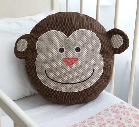 do-it-yourself monkey pillow